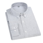 Mens Casual Long-sleeve All-cotton Shirt Jacket