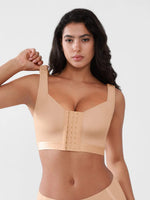Post Surgery Bra Front Closure Compression Mastectomy Bra