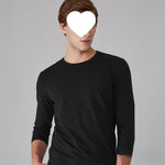 Mens Round-neck Modal Undershirt Top