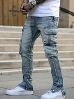 Shanxi Stretchy Slim Straight Pants