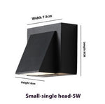 Waterproof Wall Lamp For Courtyard Background Wall