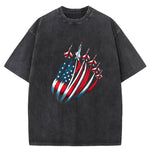 Pattern-printed Cotton T-shirts For Men And Women