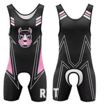 Sports Weightlifting Suit Muscle Bodysuit Wrestling Fitness Compression Wear