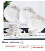 Ceramic Bowls And Saucers Set Bone China Bowls And Plates