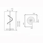 Wardrobe Closet 360 Degree Rotating Hanger