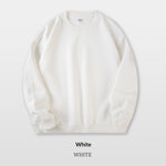 Men's Pure Cotton Composite Long-Sleeve Drop-Shoulder Hoodie