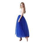 Prom Dress Tulle Skirt Womens Half-skirt