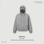 Streetwear Heart-Shaped Hug-Eyemask Hoodie