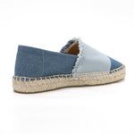 Harajuku-style Womens Loafers Denim Flat Canvas Shoes