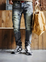 Shanxi Stretchy Slim Straight Pants