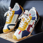 New Stylish Versatile Color-block Mens Shoes