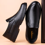 Men's Genuine Leather Lace-up Business Casual Shoes