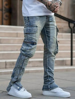Shanxi Stretchy Slim Straight Pants