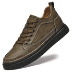 Autumn Mens Shoes With A Hidden Heel Lift