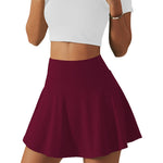 Womens High-Waisted Casual Sports Yoga Skirt