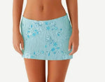 Women's European And American Hot-stud Sequin Mesh Skirt