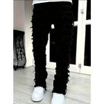 Shanxi Stretchy Slim Straight Pants