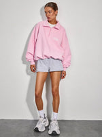 Casual Western-style Minimalist Letter-print Artistic Hoodie