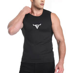 Mens Quick-Drying Sleeveless Basketball Top With American-Style Print