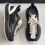 Men's Shoes 2026 Summer & Autumn New Arrival, Breathable Mesh Low-Top Soft Sole Sneakers, Four-Season Height-Increasing Thick Sole Dad Shoes For Men