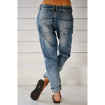 Non-leather Loose Curved Knife Pants