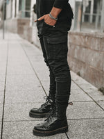 Shanxi Stretchy Slim Straight Pants