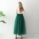Prom Dress Tulle Skirt Womens Half-skirt