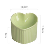 Pet Ceramic Bowl With Inclined Mouth Practical Durable Daily Indoor Pet Products