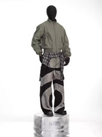 Multi-layer Patchwork Jeans For Men