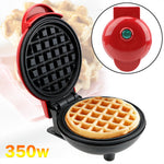 Electric Waffle Maker Machine EU Plug Mini Eggette Breakfast Pot Pan Bubble Egg Cake Oven Waffle Molds