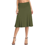 Elegant Ruffled Slimming Casual Skirt