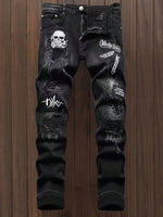 Shanxi Stretchy Slim Straight Pants