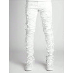 Shanxi Stretchy Slim Straight Pants