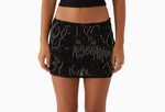 Women's European And American Hot-stud Sequin Mesh Skirt