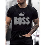 Mens Casual Summer T-Shirt With 3D Print
