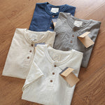 Mens Lightweight Breathable Solid-color Top For Summer