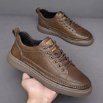 Autumn Mens Shoes, British-style Casual Leather Shoes For Men
