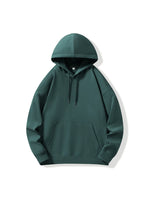 Dark Green Hooded Sweater For Men And Women