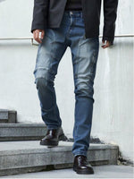 Shanxi Stretchy Slim Straight Pants