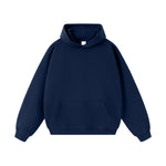 American-style Vintage Hooded Pullover Sweatshirt For Men