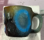 400ml Resin Mineral Crystal Coffee Mugs With Handles Elegant Fake Mineral Crystal Cup For Workplace Home Decor Christmas Gift Kitchen Gadgets