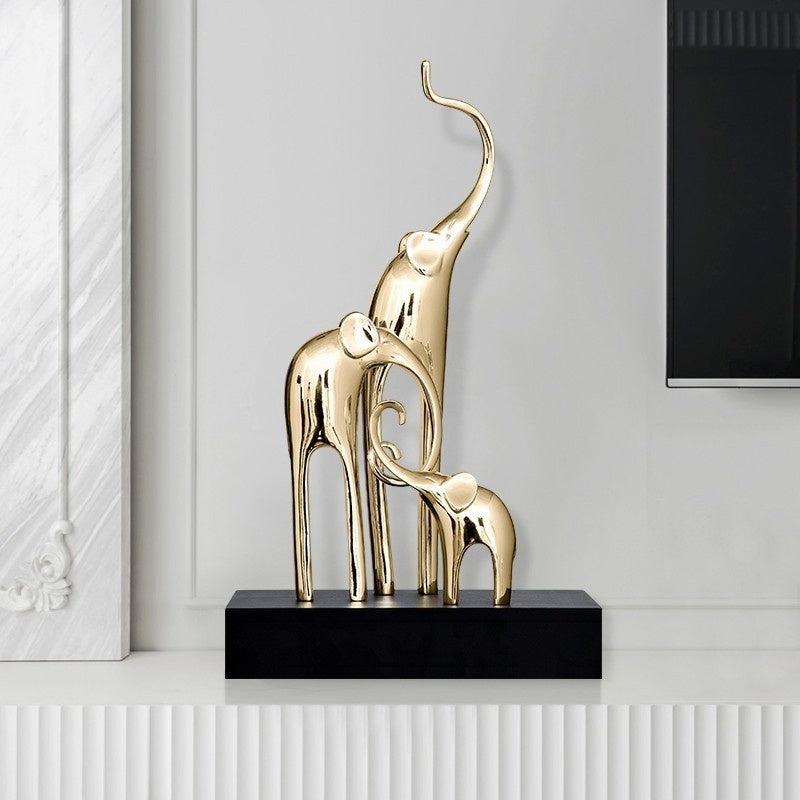 Fortune Bring Elephant Decorative Crafts