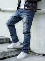 Shanxi Stretchy Slim Straight Pants