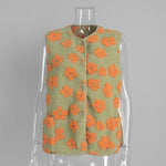 AutumnWinter Fleece Cardigan Vest Women's