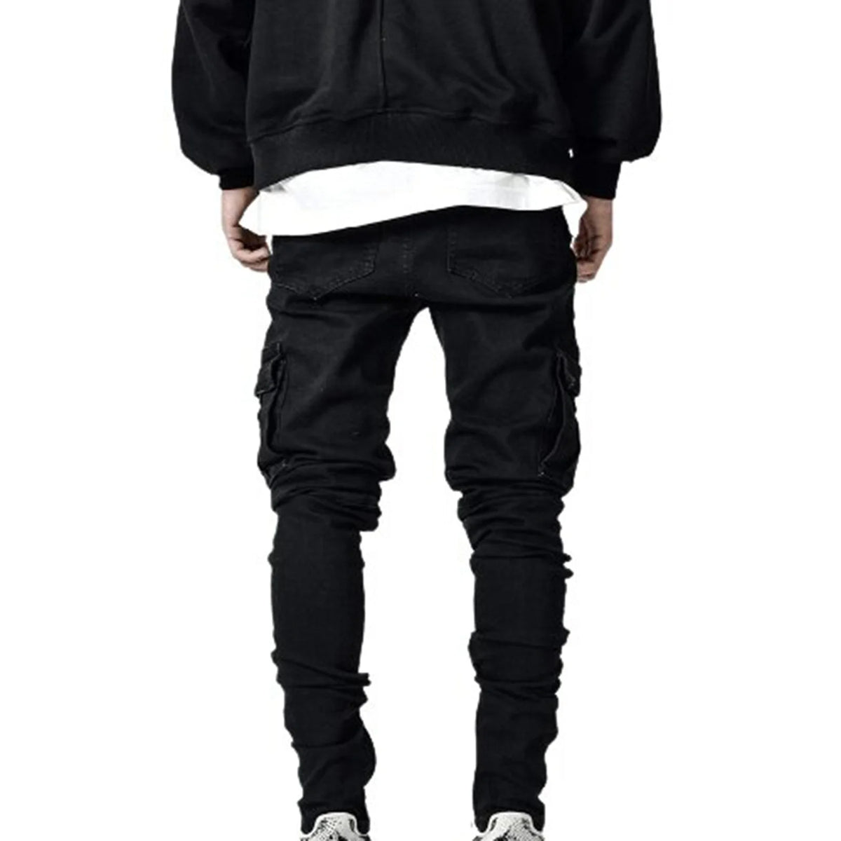 Shanxi Stretchy Slim Straight Pants