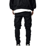 Shanxi Stretchy Slim Straight Pants