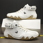Mens Casual Shoes Winter Style With Fleece Lining And Extra Padding