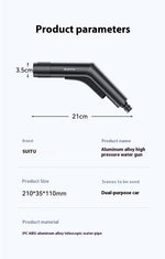 Household Artifact High-pressure Water Gun Telescopic Water Pipe