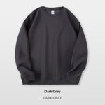 Men's Pure Cotton Composite Long-Sleeve Drop-Shoulder Hoodie