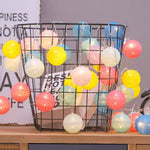 LED cotton ball lights